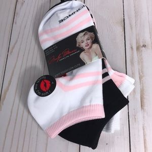 Low-Rise Socks 3-pack striped variety athletic